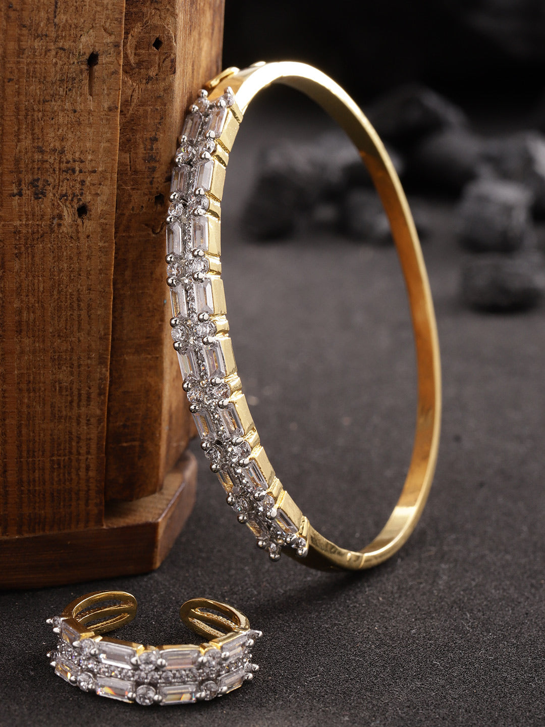 Buy Bomine Finger Bracelet Ring Rhinestone Hand Chain Wedding Slave  Bracelets Jewelry for Women and Girls Silver at Amazonin
