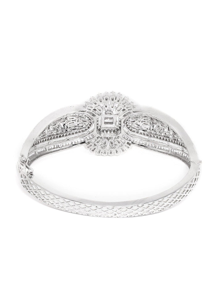 Charisma-American Diamond Studded Bangle Style Bracelet