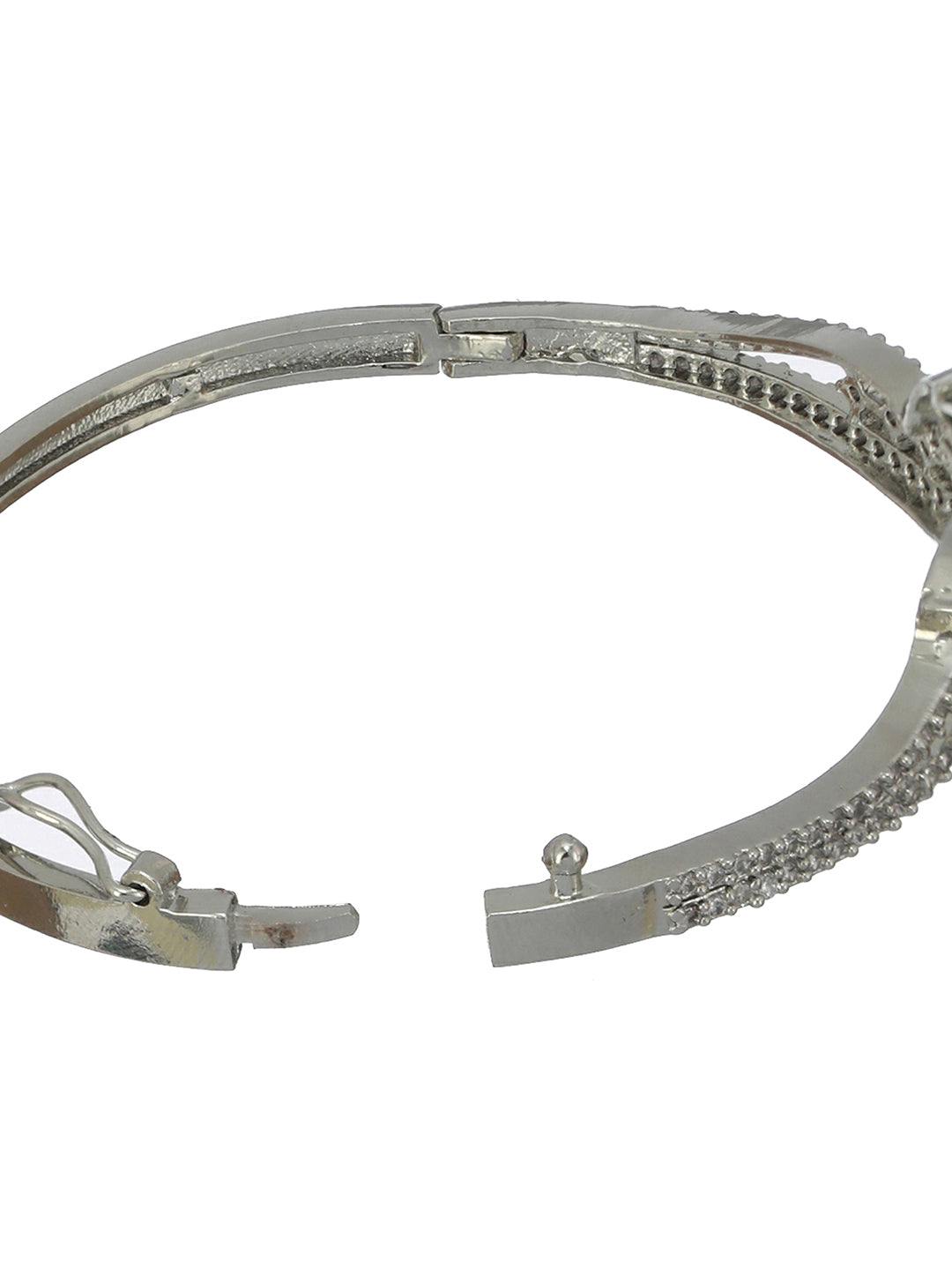 Showroom of New leaf bracelet in 925 sterling silver mga - brs2277 |  Jewelxy - 227859
