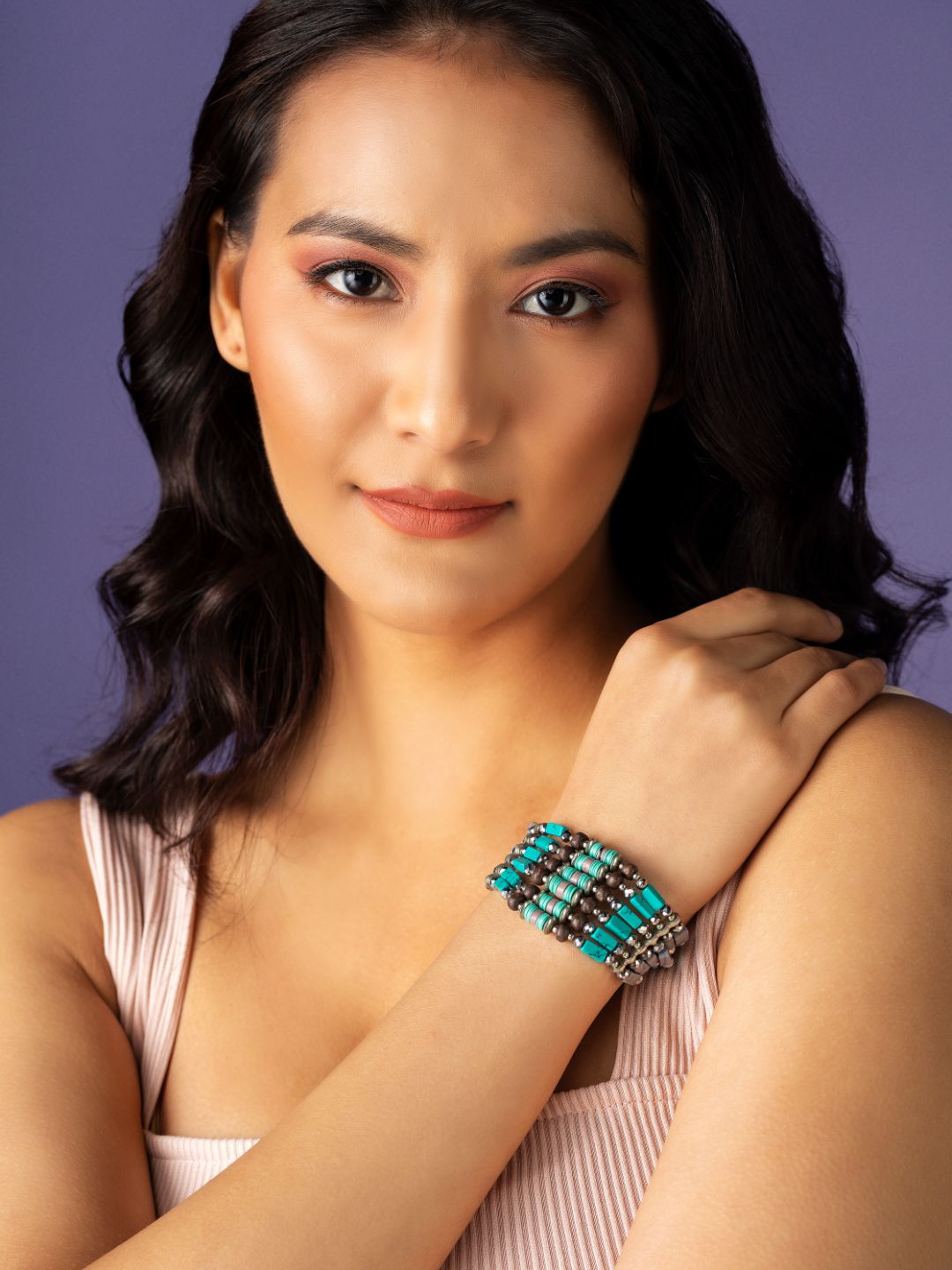 Marcella Tri-Piece Multilayer Bracelet Set | Serenity Handmade Jewelry