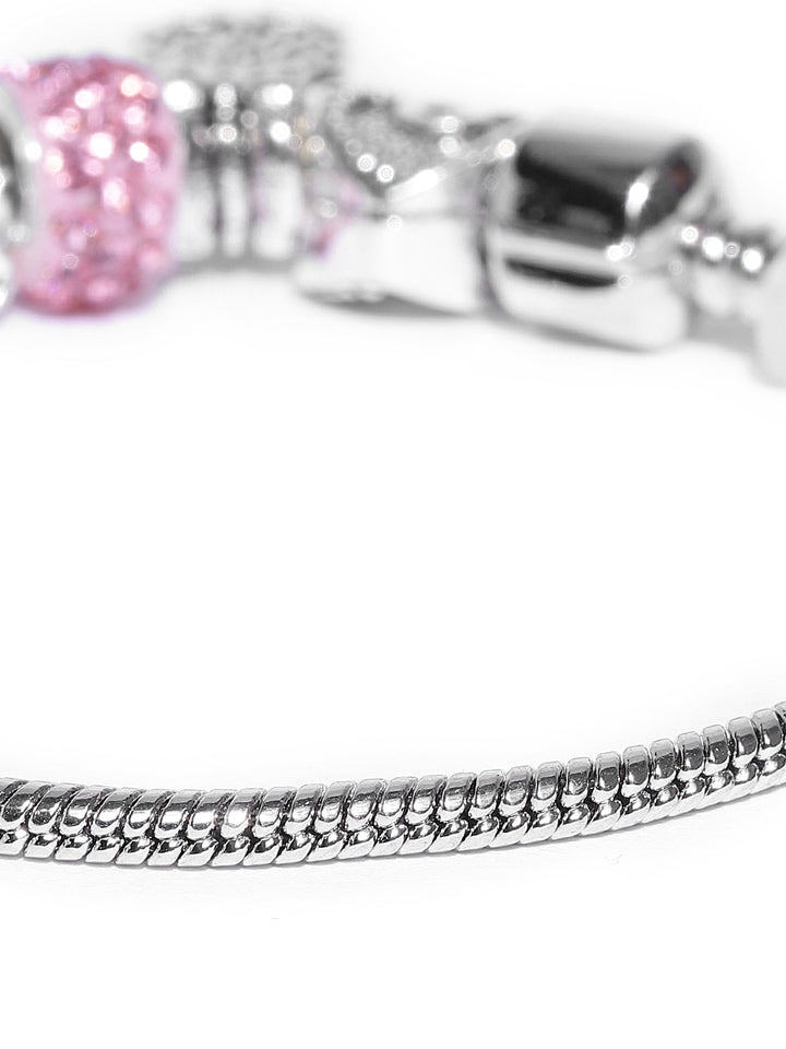 Elephant Inspired German Silver Bracelet For Women & Girls