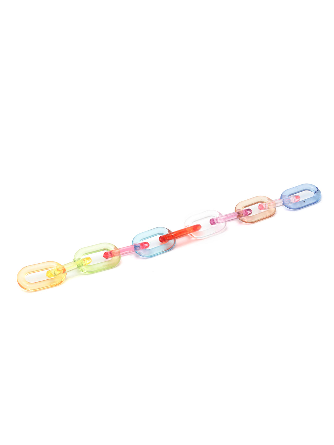 Multi-Color Contemporary Link Bracelet