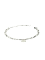 Silver Plated Love Link Bracelet
