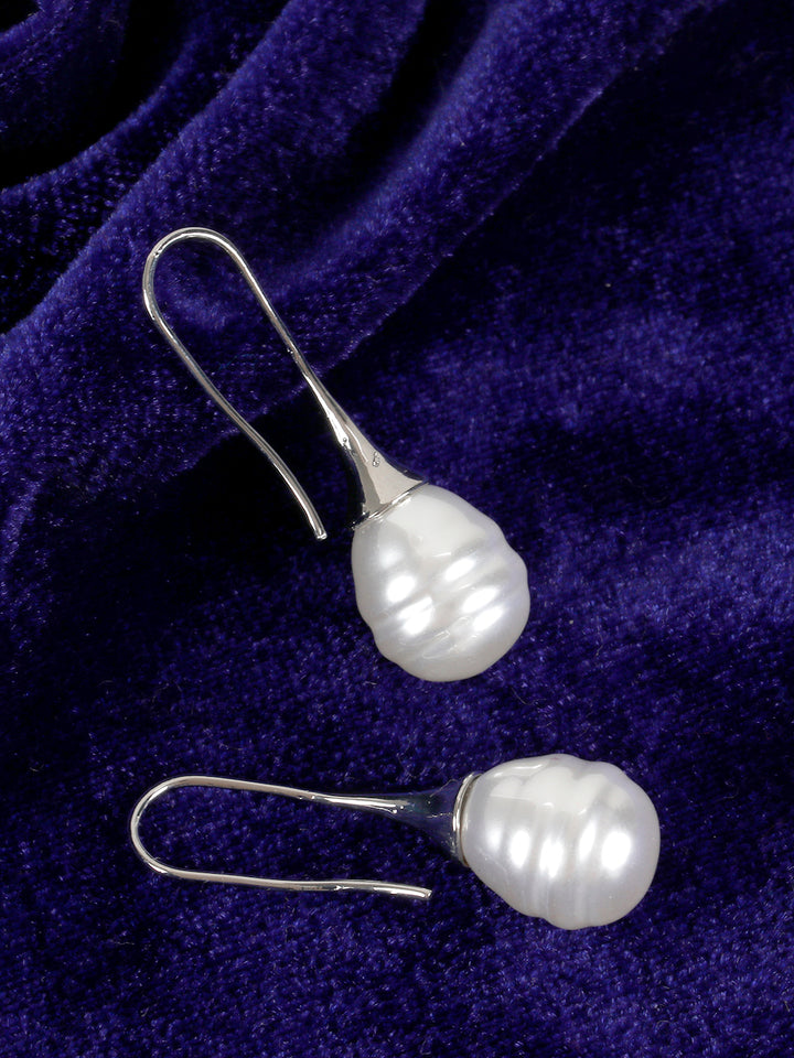 Pearl Drop Earrings For Girls & Women
