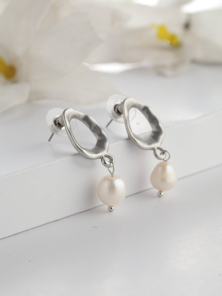 Drop Pearl Earrings For Girls And Women