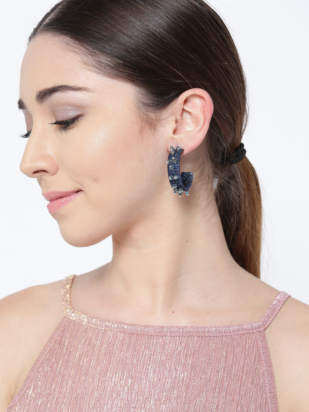 Designer Fashion Hoop Baali Earrings For Girls/Women