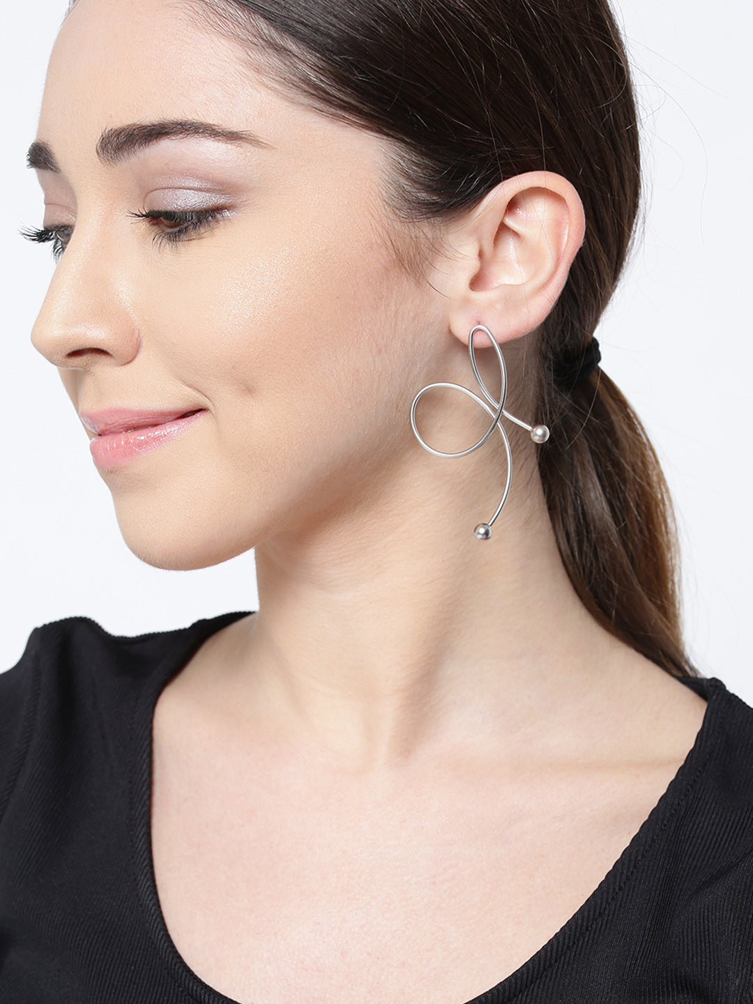 Statement Jewelry Earrings With Sterling Silver Pin @ Back For Girls/Women