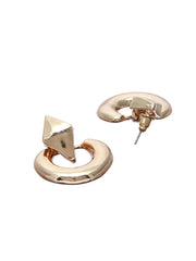Prita Elegant Rose Gold Plated Drop Earrings