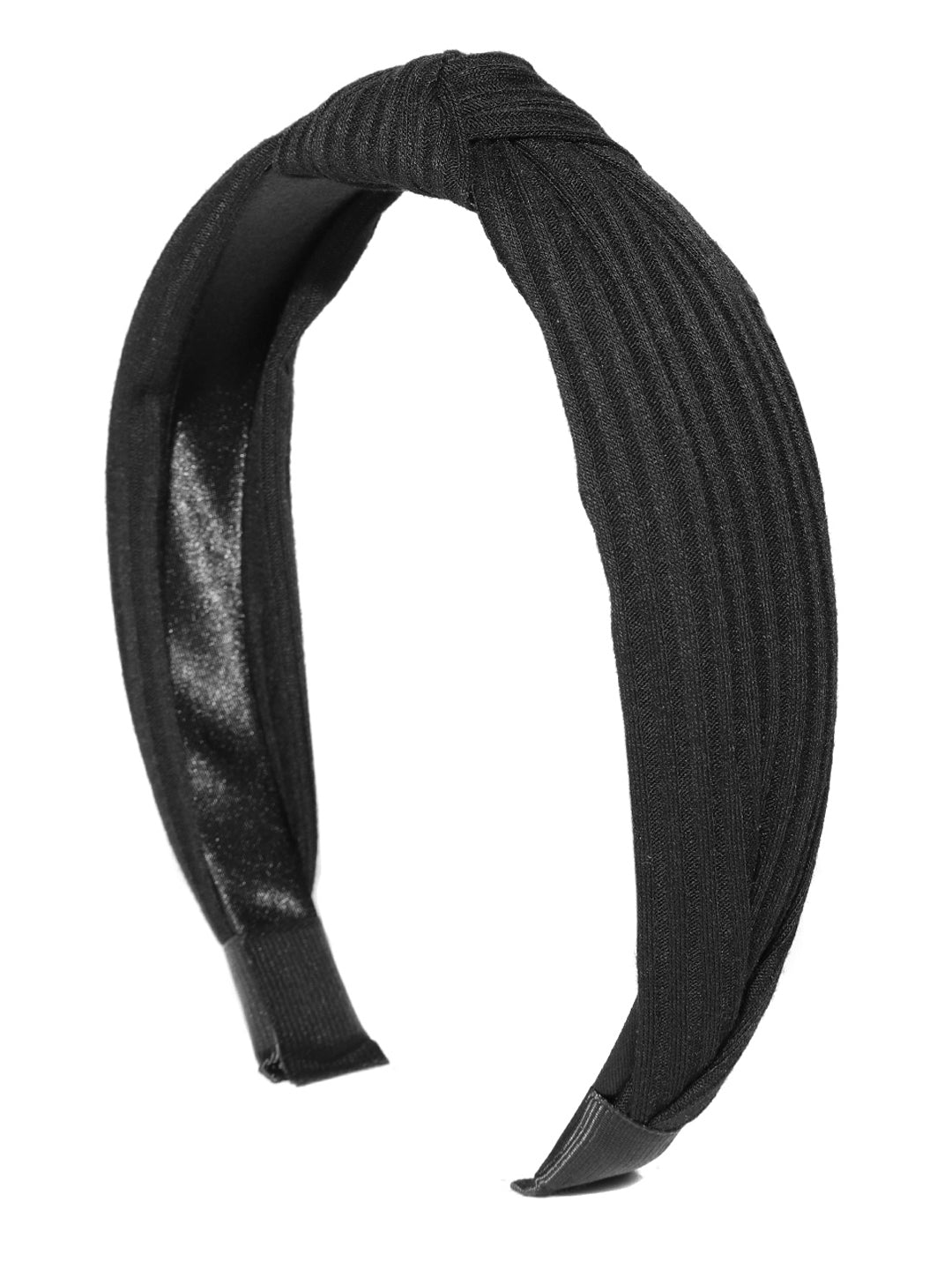 Cross Knot Design Black Colour Hairband