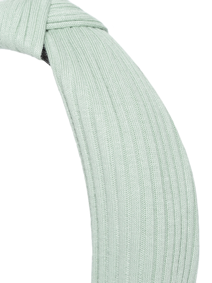 Cross Knot Design Sea Green Colour Hairband