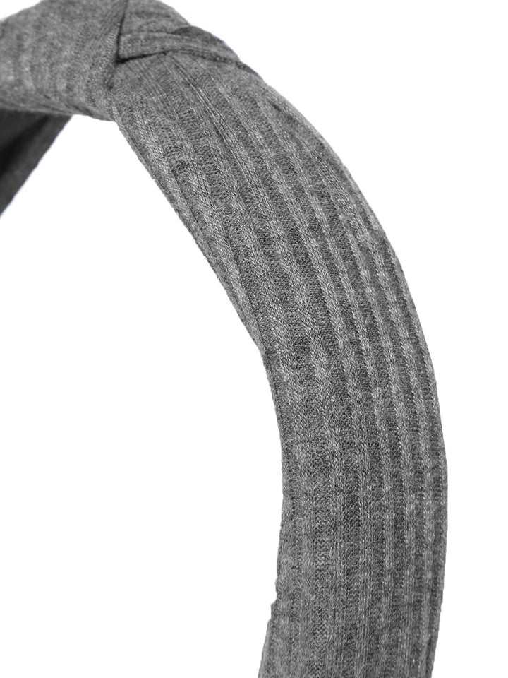 Cross Knot Design Grey Colour Hairband