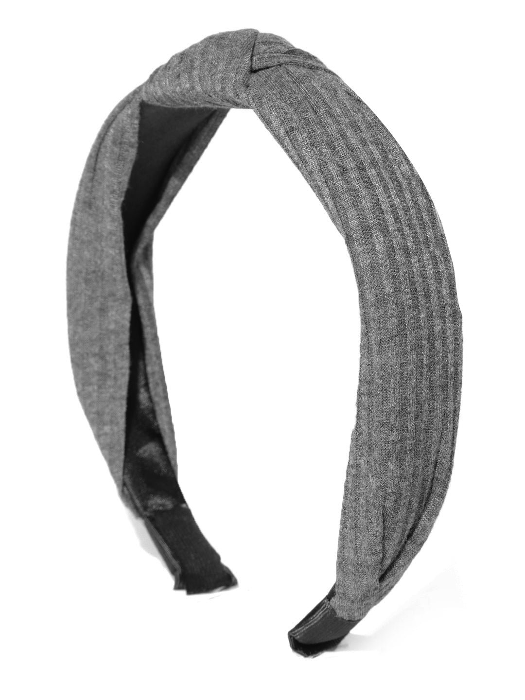 Cross Knot Design Grey Colour Hairband