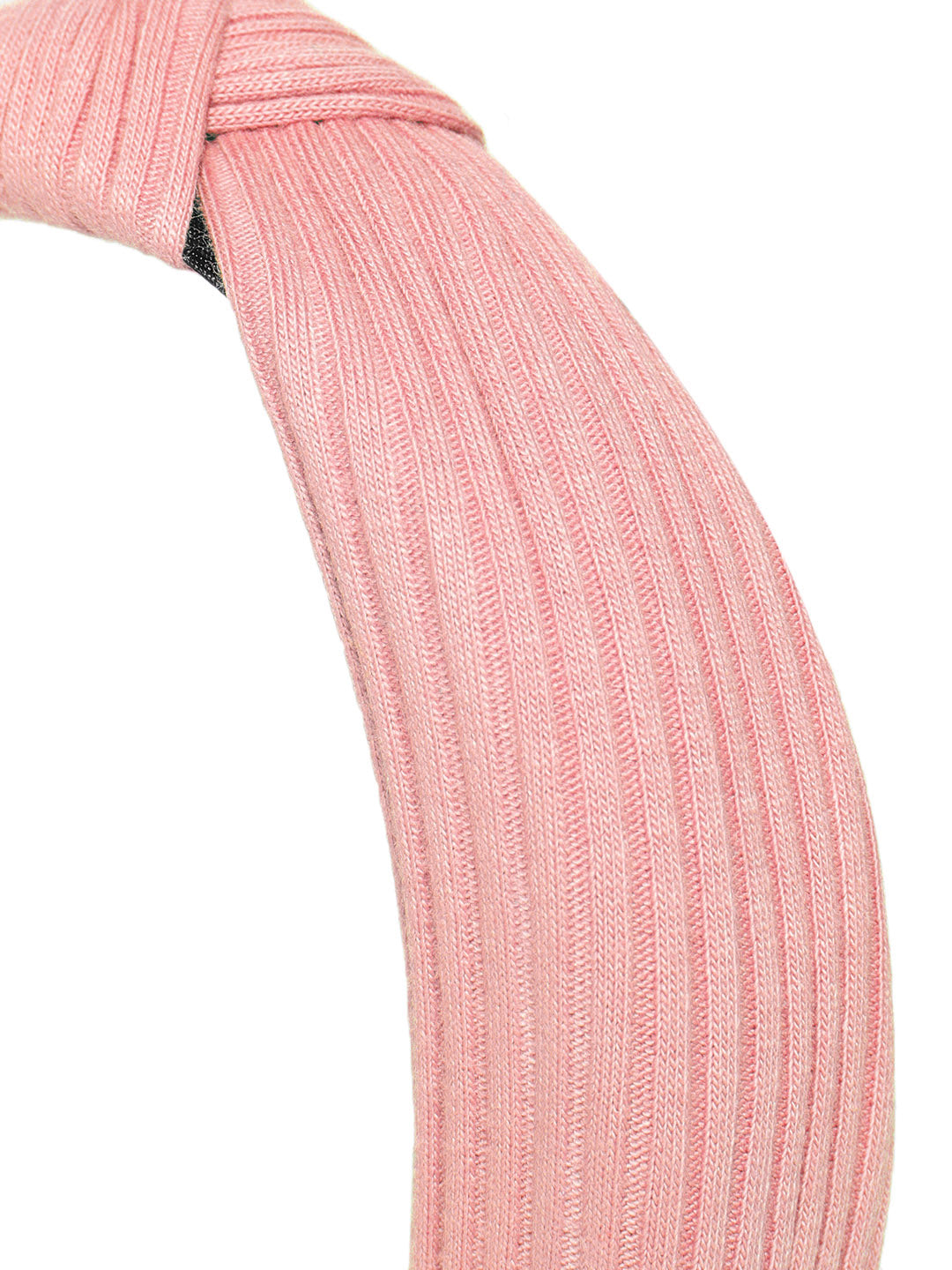 Cross Knot Design Salmon Pink Colour Hairband