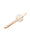 Pink Pearls Gold Plated Floral Hair Pin