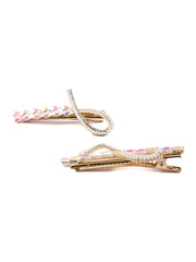 Pearl Studded Hair Pin Set