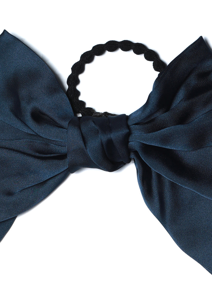 Green & Blue Bow Hair Ties Pack of 2