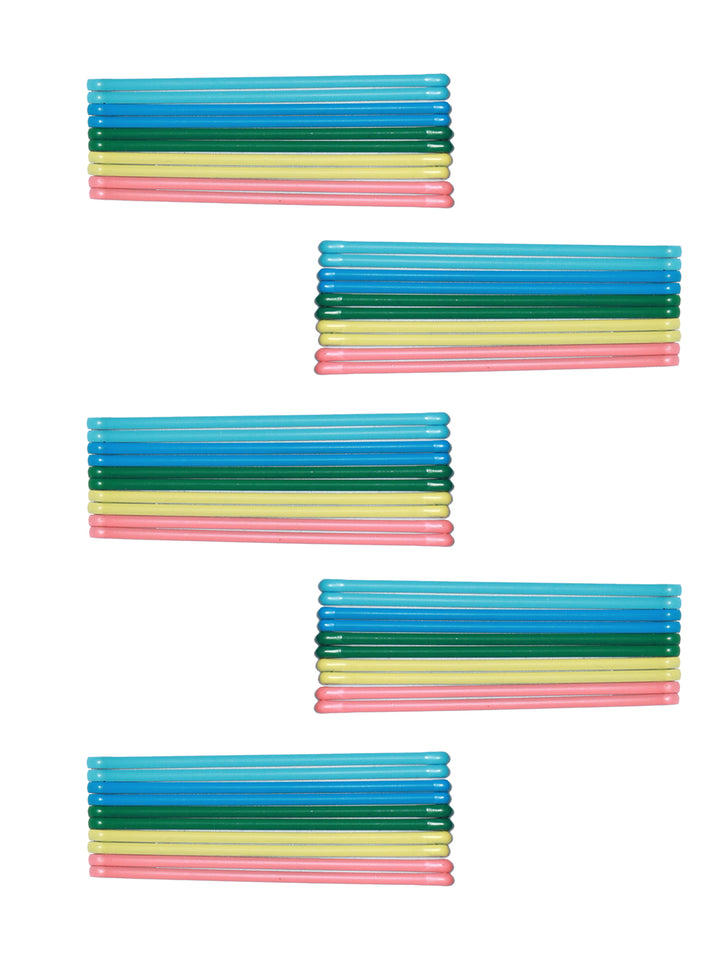 Multi Coloured Hair Pins Set of 50