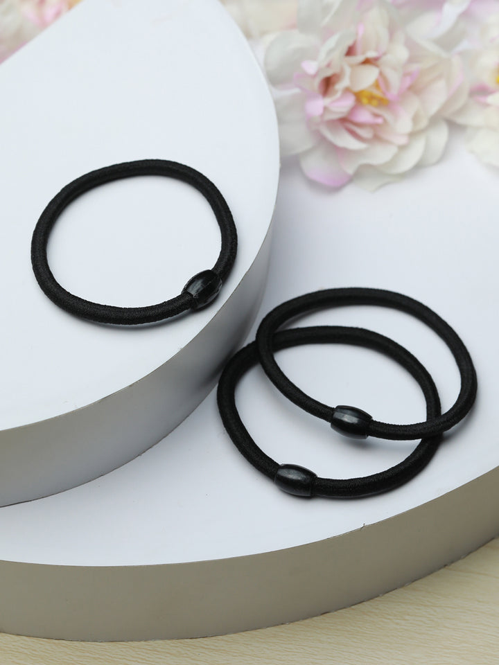 Black Hair Ties Pack of 100