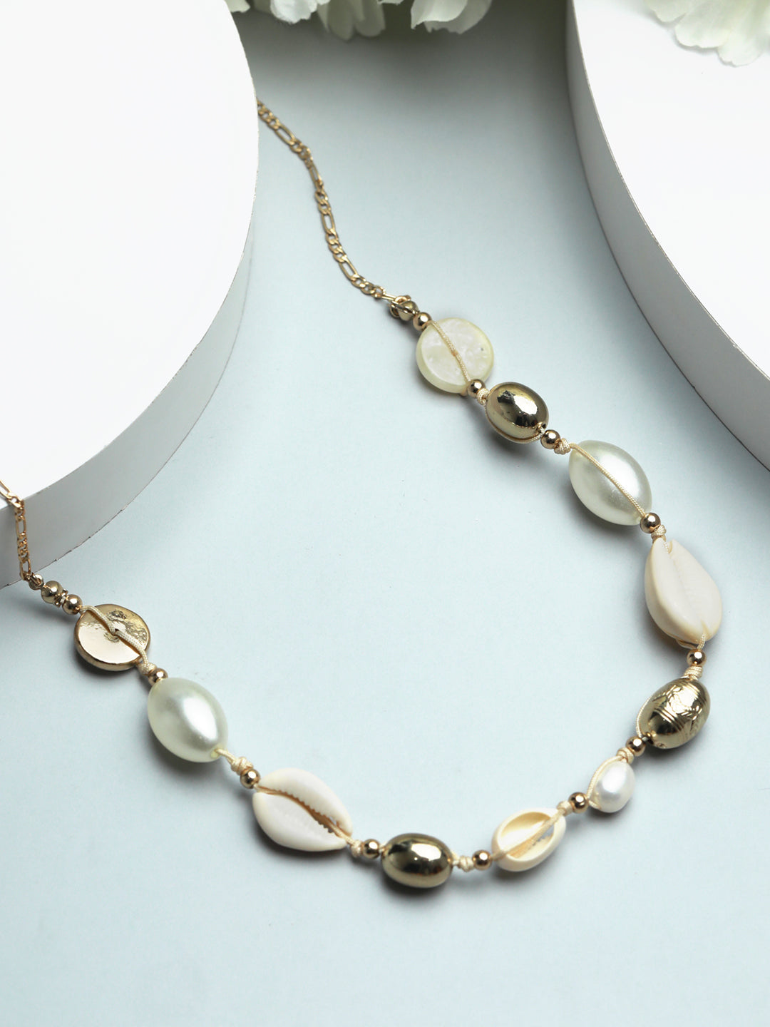 Sea Shell Statement Necklace