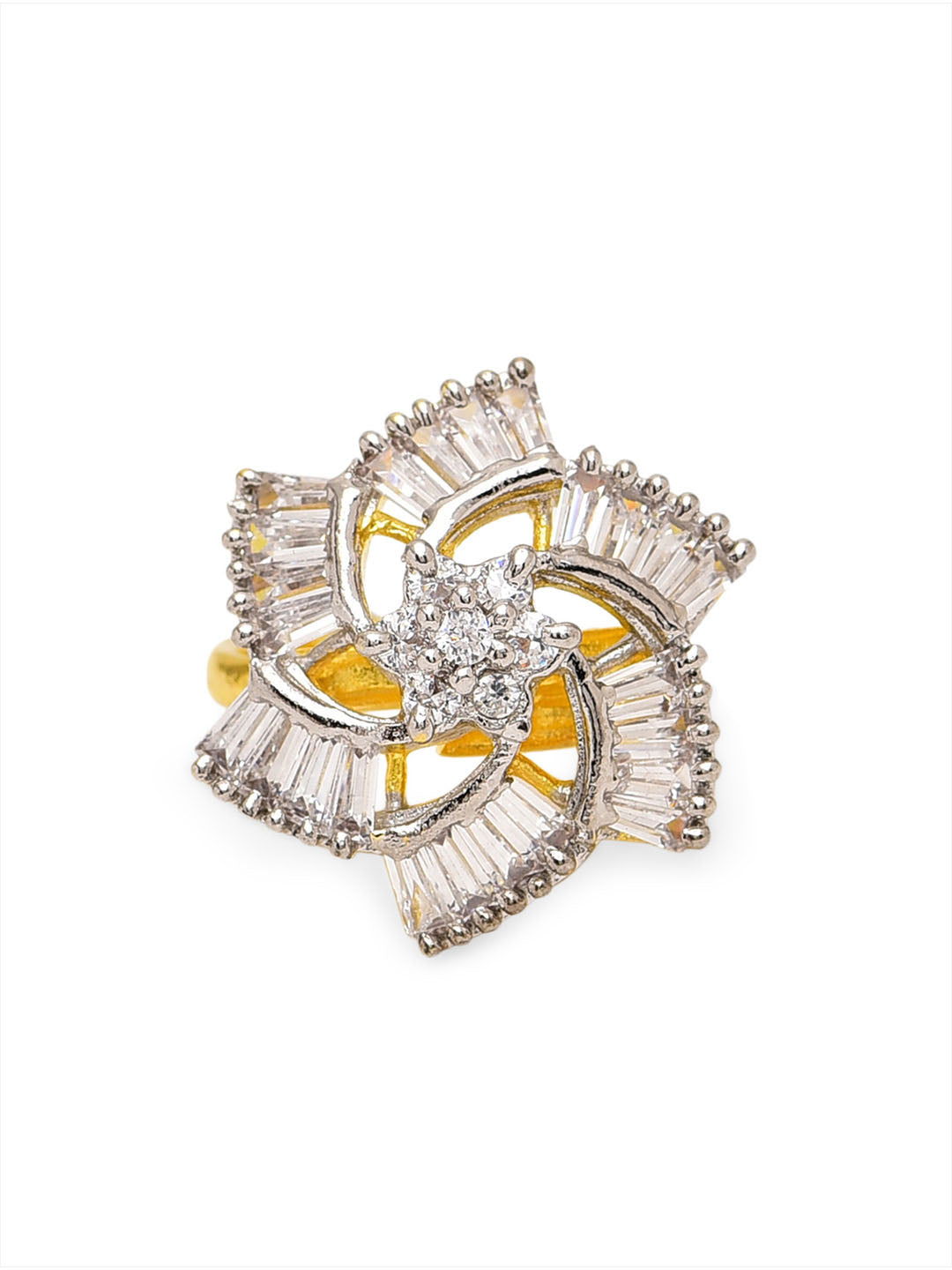 Designer American Diamond Ring
