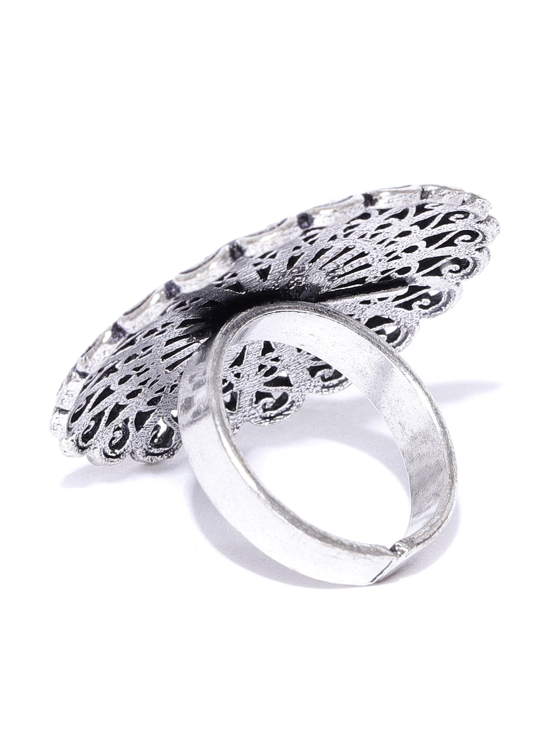 Fashion German Silver Ring For Women & Girls