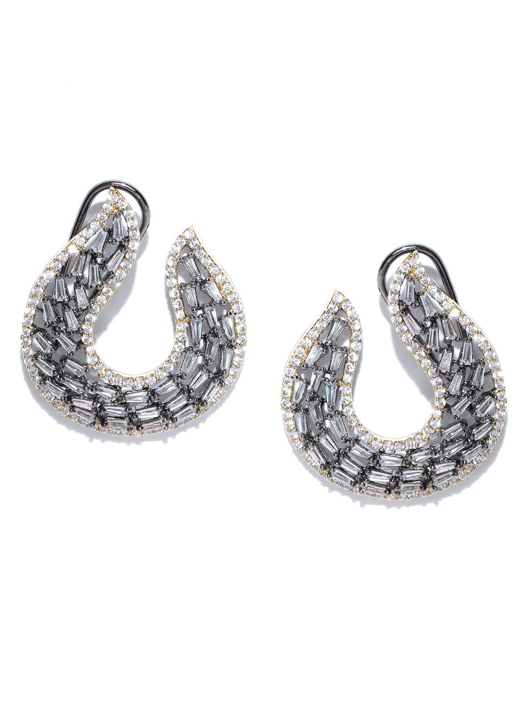 Elegant Crystal Studs Earrings