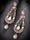 Tear Drop Shaped American Diamond Drop Earring For Women And Girls