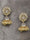 Kundan Studded beaded Jhumka Earring