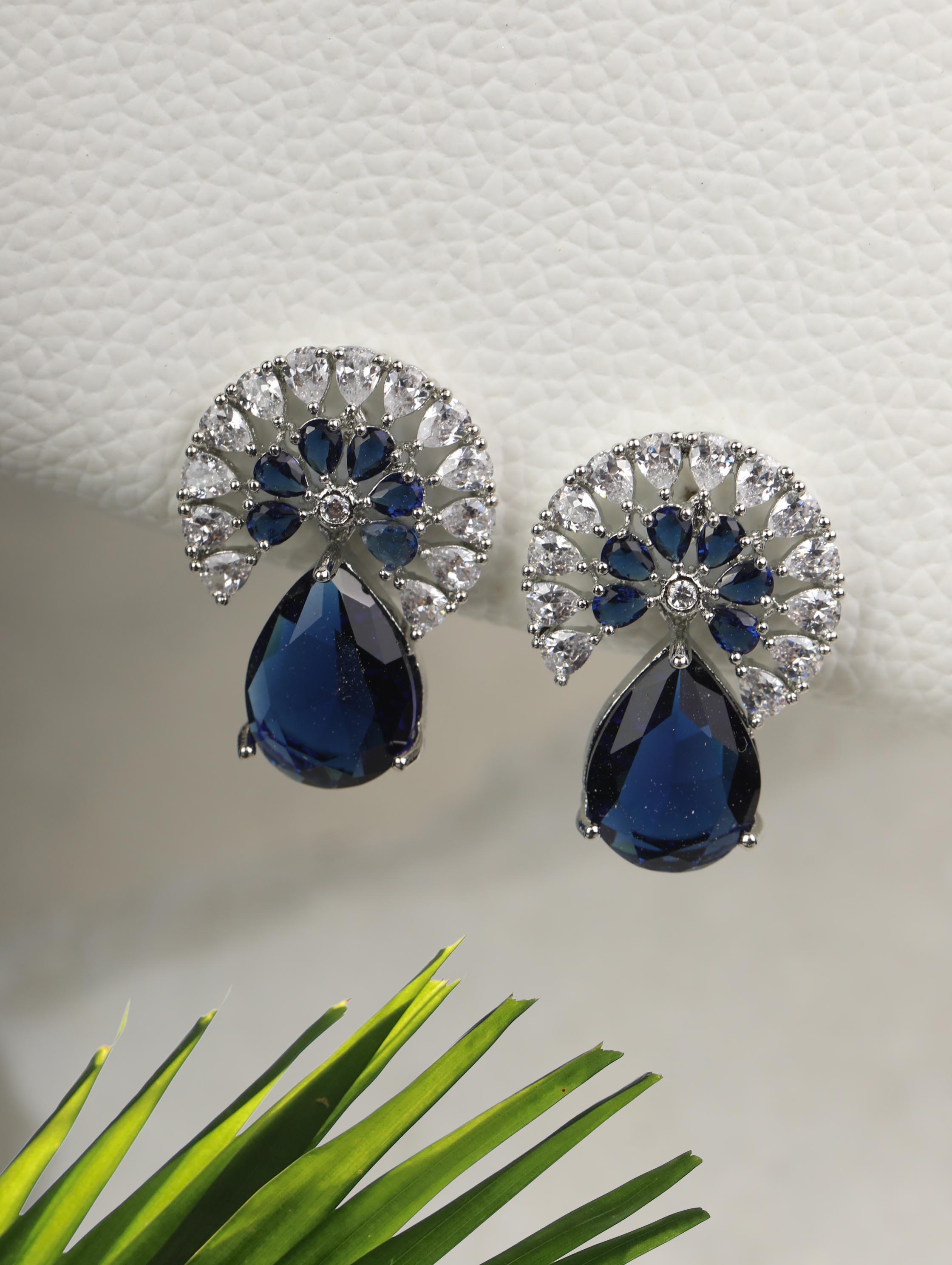 Buy Royal 50 Pointer Diamond Solitaire Earrings for Women  Fiona Diamonds