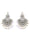 Kundan Pearls Silver Plated Drop Earring