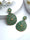 Green Kundan Gold Plated Floral Jhumka Earring