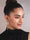 Priyaasi Leaf Ring Tasseled AD Rose Gold-Plated Drop Earrings