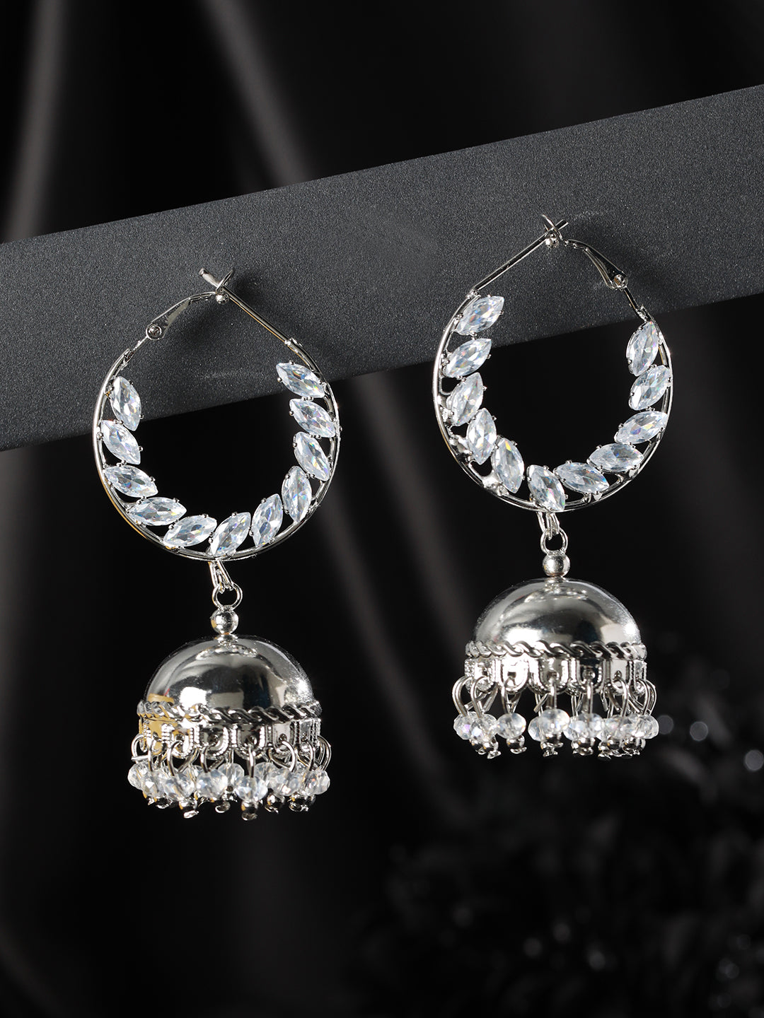 Women's Hoop-Style Jhumka Earrings – Naina and Noor