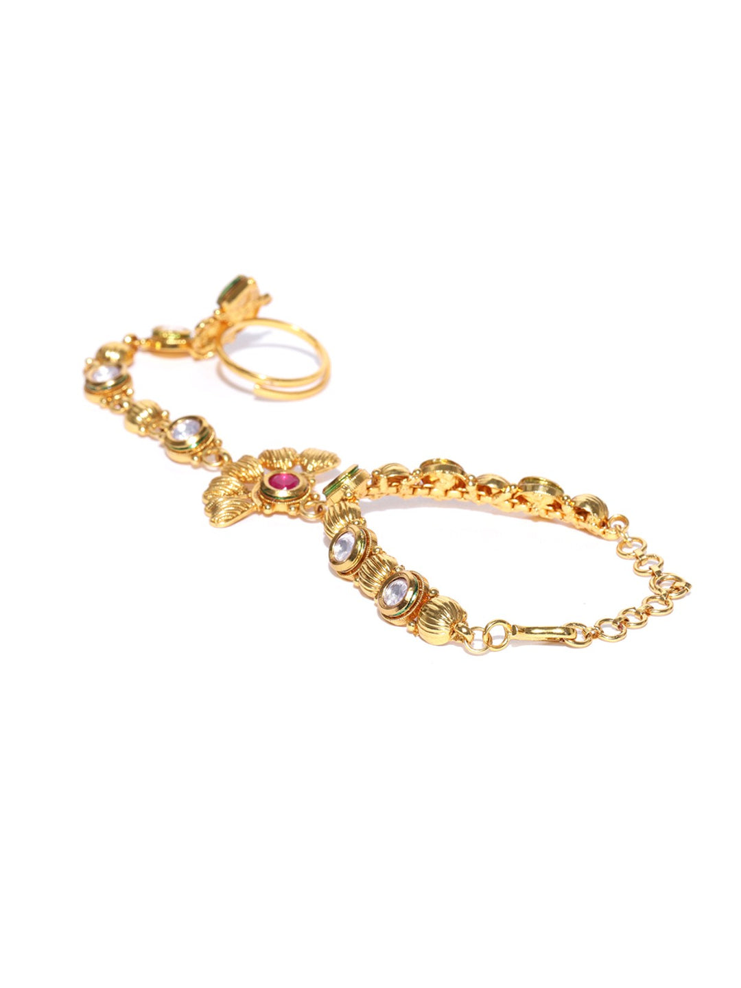 Traditional Gold Plated Hathphul For Women And Girls