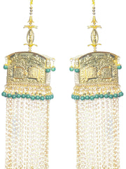 Green & Gold Doli Bridal Kaleeras