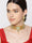 Mint Green Kundan Pearls Gold Plated Meenakari Choker
