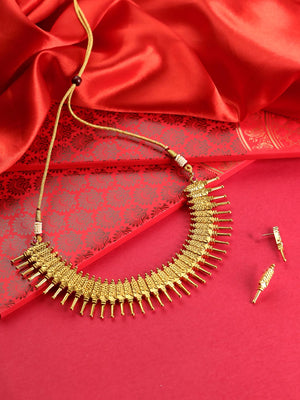 Gold Plated Traditional Jewellery Set