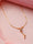 Priyaasi Sphere American Diamond Rose Gold Plated Necklace