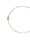 Priyaasi Sphere American Diamond Rose Gold Plated Necklace