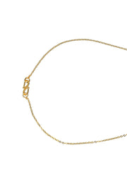 Priyaasi Square American Diamond Rose Gold Plated Necklace
