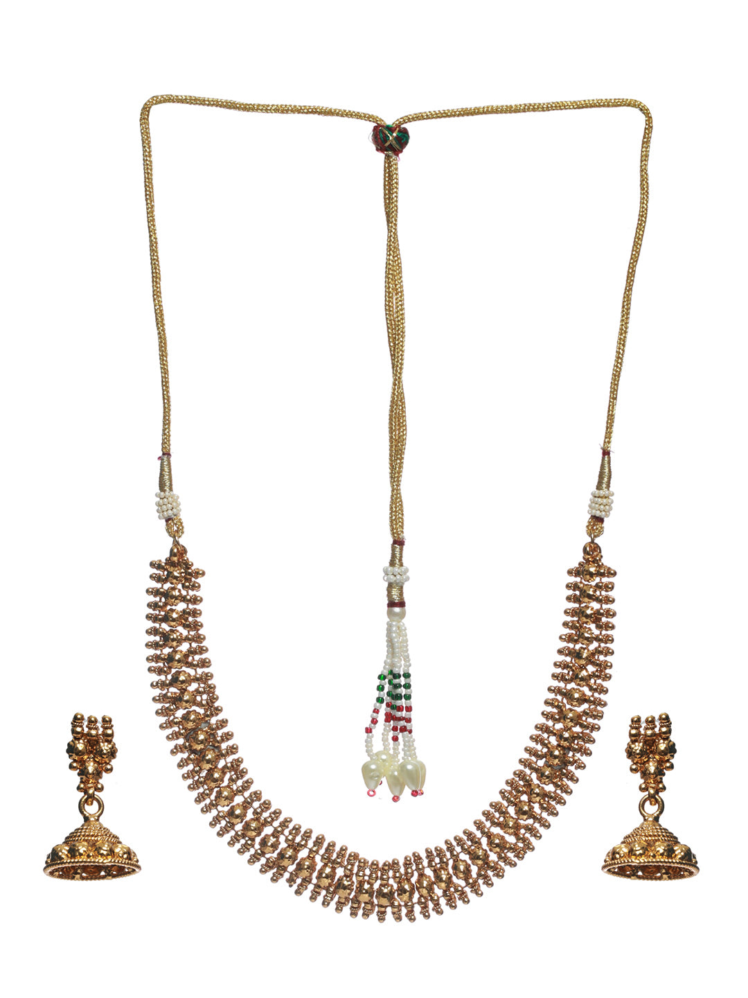 Priyaasi Traditional Gold Plated Jewellery Set