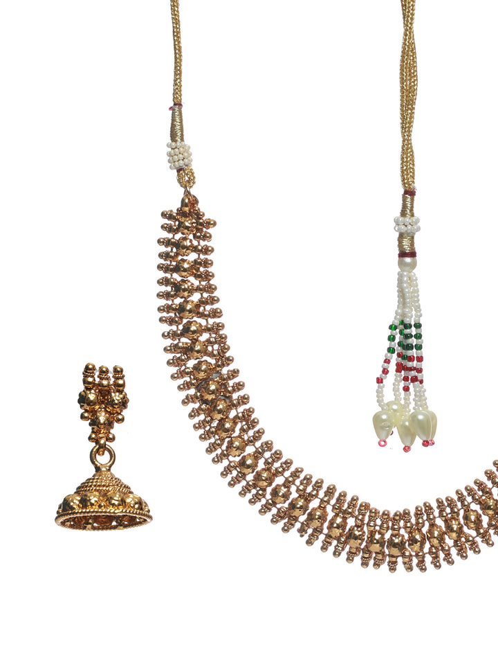 Priyaasi Traditional Gold Plated Jewellery Set