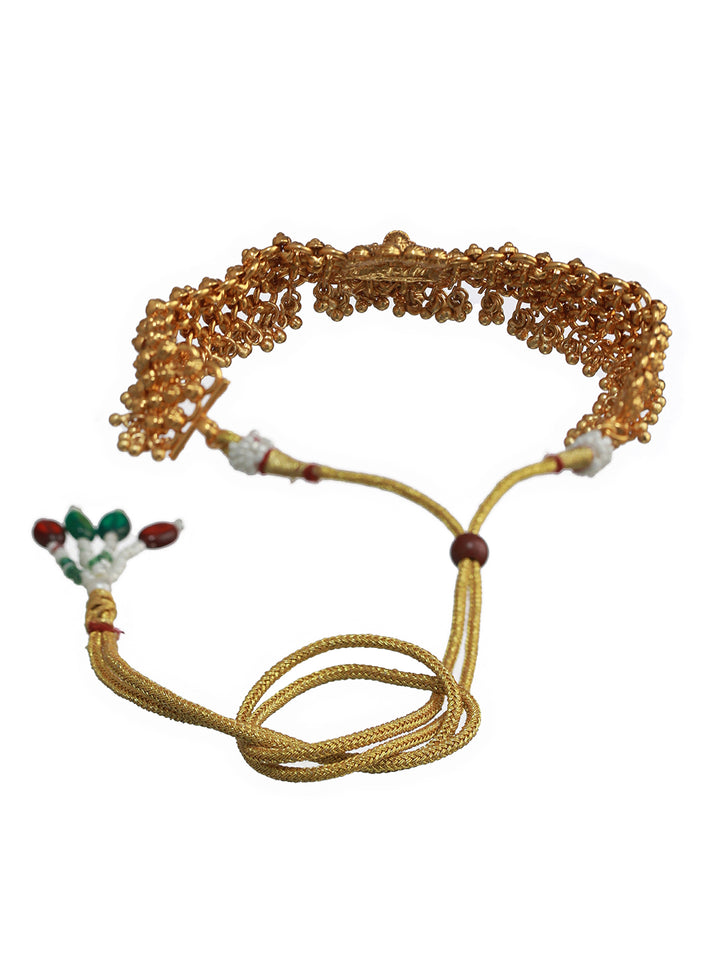 Goddess Laxmi Gold-Plated Choker Jewellery Set