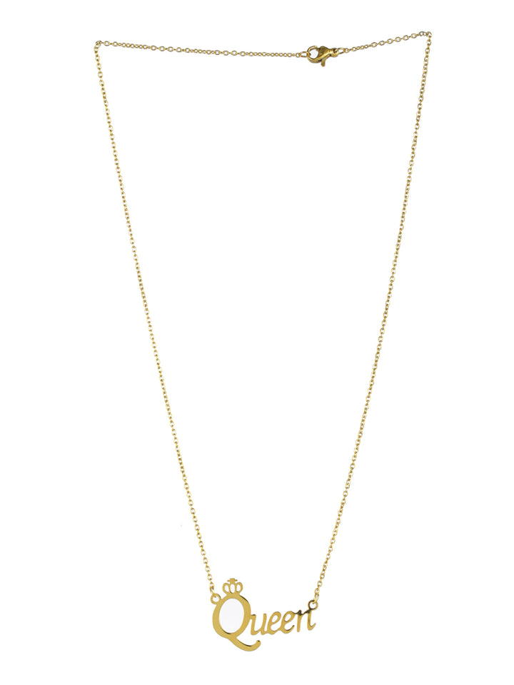 Priyaasi Elegant Queen Gold-Plated Necklace