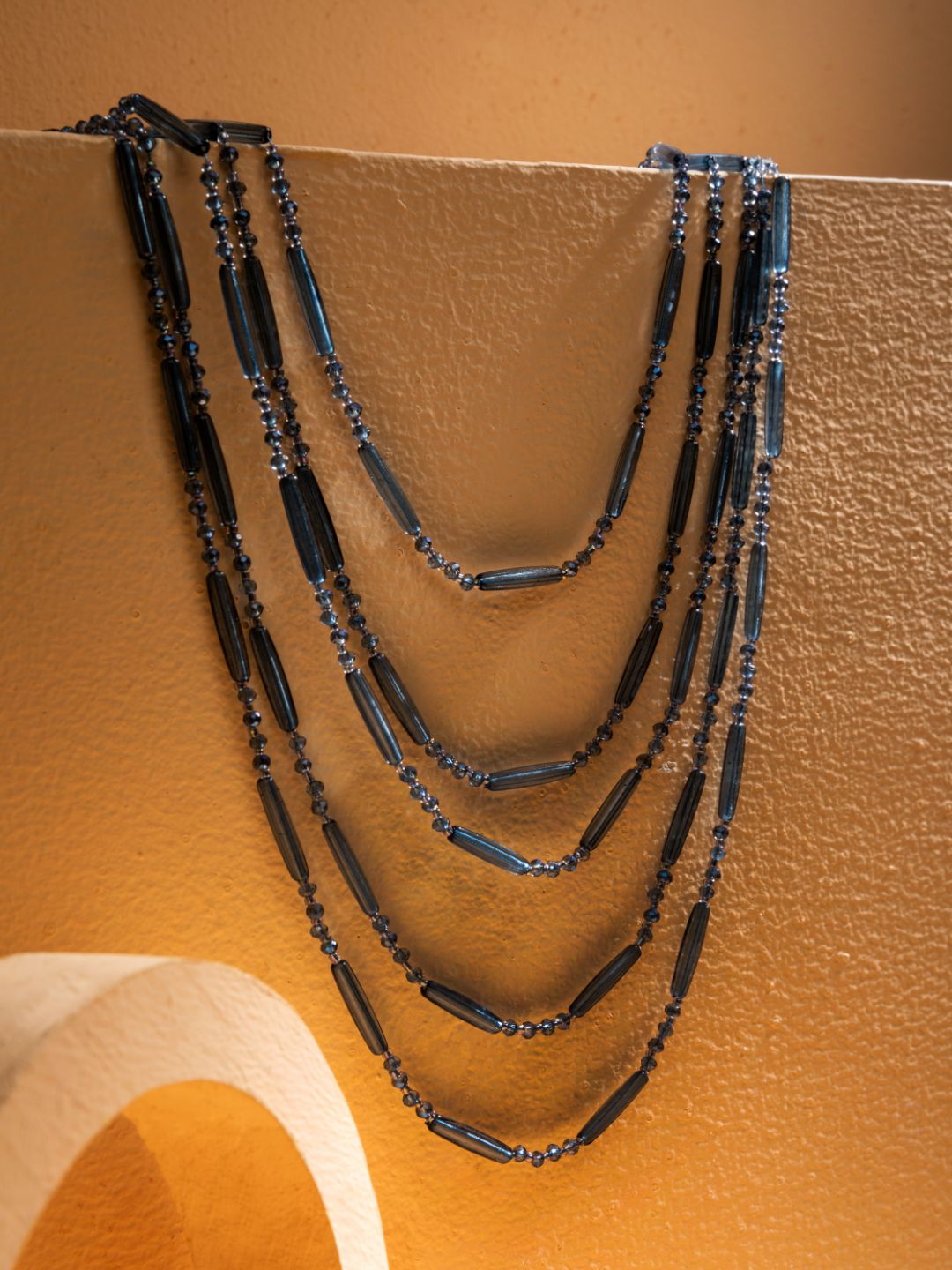 Multicolor Bead Long Necklace – Phuljhadi