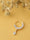 Gold-Toned & White CZ Studded Sparkling Clip-On Nosepin For Women And Girls