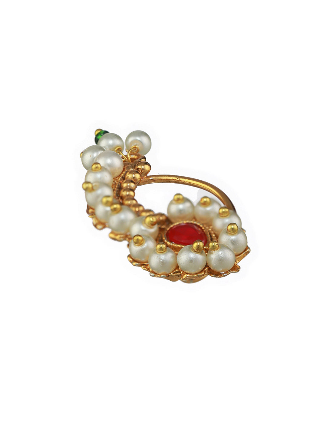 SUKAI JEWELS Cubic Zirconia Gold-plated Plated Brass, Alloy Nose Ring Price  in India - Buy SUKAI JEWELS Cubic Zirconia Gold-plated Plated Brass, Alloy Nose  Ring Online at Best Prices in India |