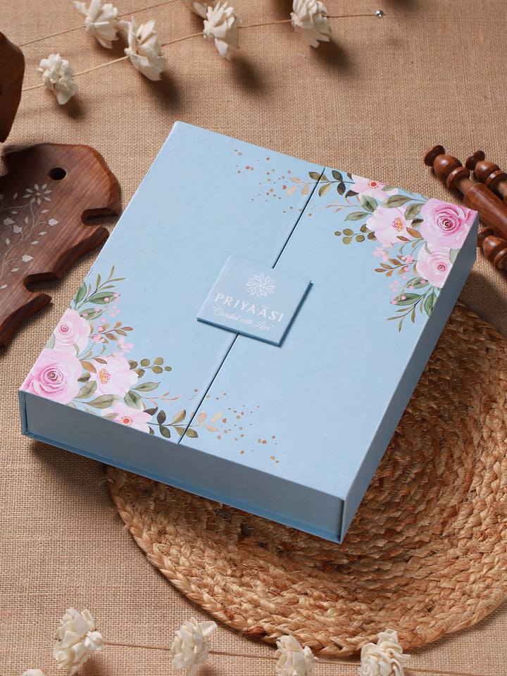 For your Blush - Blue Priyaasi Gift Box