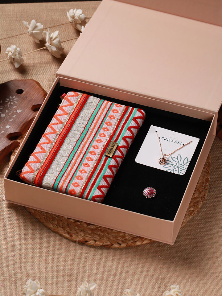For your Charm - Peach Priyaasi Gift Box