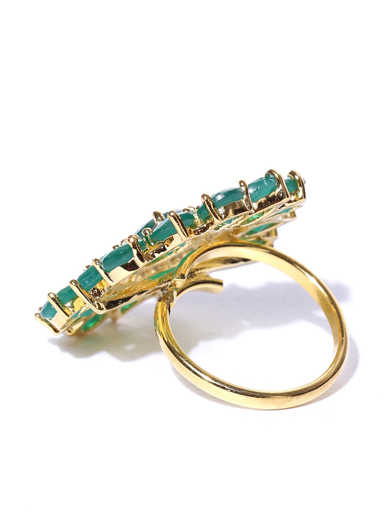 Ganpatiji design adjustable ring – Odara Jewellery